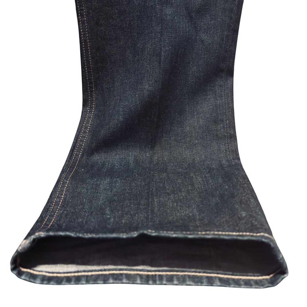 New Polo Ralph Lauren Jeans Mens 38/32 Dark Indigo Blue Excellent Straight Leg - Picture 5 of 9